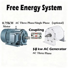 Generator System 1000-10000w 50hz 12v-380v Gearless Permanent Magnet Generator