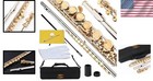 Professional C Flute Set With Case And Accessories