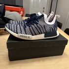 Adidas Nmd_r1 Stlt Pk Primeknit Boost Navy white Low Top Sneaker D96821