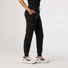 Figs Women High Wasted Petite Zamora Jogger Black