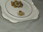 1937 King Edward Viii Coronation 6    Square Plate  Made In Hanley England Cracked