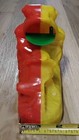 Vintage Royal Tot Mfg Co Brooklyn Ny Mechanical Double Frog Bank Hard Plastic