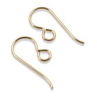 10-pack Gold Filled Ear Wires 14 20 Usa Made Regular Loop Earring Hooks