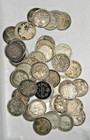 50x Canada Canadian Silver 5 Cent 5c Five Cents Coins Ke7   Kgv Inv 1142