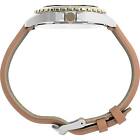 Timex Men s Watch Navi Xl Quartz Black Dial Tan Genuine Leather Strap Tw2u55600