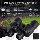 180x100 Hd Military Zoom Powerful Binoculars Day low Night Optics Hunting   Case