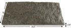 Stone Veneer Rubber Molds For Concrete  Xl Cut Limestone Mold  Creates Two 18 5 
