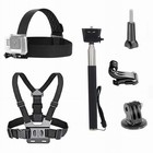 Chest Head Strap Harness For Gopro 13 12 Dji Action 6 5 Insta X5 X4 Mount Kit Uk