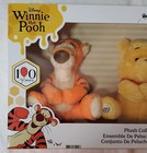 Disney Winnie The Pooh 100 Years 3pc Plush Collector Set Pooh Tigger Eeyore