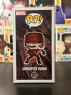 Funko Pop Marvel Corrupted Venom  glow In The Dark   517 Hot Topic W protector