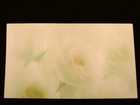 Sixpence Enclosure Card For Bride Authentic English Coin Faded Roses Keepsake