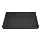 2  Deep Black Stackable Jewelry Tray Organizer Display Showcase