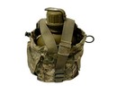 Usgi Military 3 Pc Set 1qt Od Canteen W Molle Acu Pouch Cover   Stainless Cup