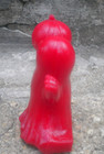 Mold-a-rama   Brookfield Zoo Halloween Edition   Red Ghost With Jack-o-lantern 