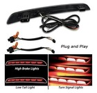 Red Housing Full Led Rear Reflector Fog Bumper Drl Kit For Honda Civic 11th 2   
