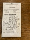 Vintage National Geographic Trails Illustrated Topo Map Pearl Pass Colorado  131