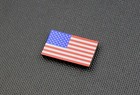 2  X 1 2  Mini-small Solas Reflective Us Flag Patch Usa Sar Police Military