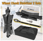 Calzos Estabilizadores En X Para Ruedas De Rv  2 Juegos  Dise  o Resistente Antid