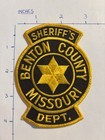 Benton County  Mo                    Sheriff   s Department Patch