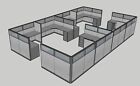 Herman Miller Ao2 5x5  5x6  6x6  6x7  6x8  7x7  8x8  8x9  8x10 Office Cubicles