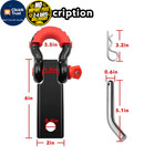 Shackle Hitch Receiver  2 Inch 42000 Lbs Maximum Break Regular  Black And Red