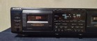 Sony Tc-we725 Double Cassette Deck Black Serviced Auto Reverse From Japan