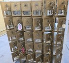 Salisbury Type Brass Mailbox 30 Glass Door  Rear Load