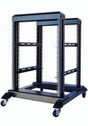 15u 4 Post Open Frame Server Rack 19  24  Deep Steel Heavy Duty