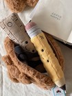 New   1 Set Amuseable Pencil   Ruler Stationery   Soft Plush Toy Kids Gift