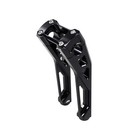8 5  Tall Black Pullback Riser Kit For Harley 18  Fxst Fxlrst Fxbb  W  1 0   Bar