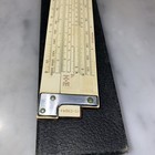 Vintage Keuffel Esser K e 1947 Log Duplex Vector Slide Rule Hard Case N4083-3
