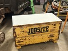 Jobox Yellow Painted Steel Lockable Jobsite Tool Box Storage Chest