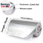 Aluminum Foil Tape heavy Duty Metal Duct Tape high Temperature Silver Tape perfe