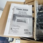 Black   Decker Spacemaker Toaster Oven Tros1500b Under Cabinet New Open Box