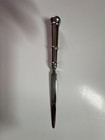 Vintage Kirk Stieff Pewter Letter Opener Silver Tone Desk Envelope Knife Boxed