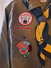 1964 Boy Scout Shirt  Scarf  Slide  Patches