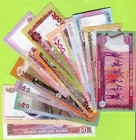 Bangladesh 10 25 40 50 60 70 100 200 Taka Nd 1996  - 2023 Unc Commemorative Set