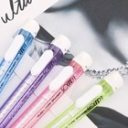 Creative Mechanical Pen Shape Eraser Rubber Retractable Stationery School Su