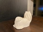 Vintage 1988 Stone Critters Littles Maltese Dog Figurine Scl-055