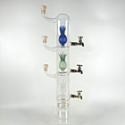 Casino Azul Limited Edition Empty Tequila Tower Dispenser W Red Velvet Box Case