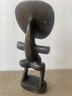 Vtg Hand Carved Wood Tribal African Fertility  Figure 8 5  Wooden