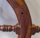 Decorative Wooden Ship Wheel  Also Known As A Ship s Helm Or Captain s Wheel