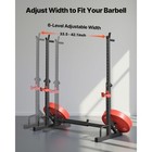 Uimoso Power Cage Squat Rack For Home Gym With Adjustable Dimensions