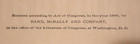 1882 Map   Alabama    11x14    Free S h - 81224-14