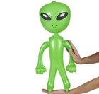 3 Asst 24 In Inflatable Alien Ufo Inflate Blowup Aliens Monster Toys Wholesale