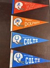 17 Vintage Mini Nfl 9  Pennants