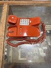 Vintage Rust Orange Western Electric Bell System Trimline Rotary Dial Telephone