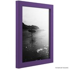 Craig Frames Confetti  Modern Purple Solid Wood Picture Frame