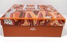 Hermes Empty Box Electrique 8 x8 x3  Special Edition Dimitri Rybaltchenko Orange