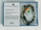 Connemara Marble Irish Celtic Adjustable Knot Bracelet Made In Ireland    